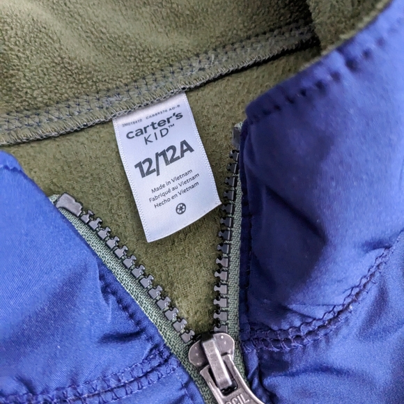 Carter's Fleece zip-up - Picture 2 of 2